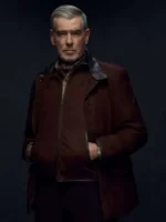 MobLand 2025 Conrad Harrigan Brown Cotton Jacket