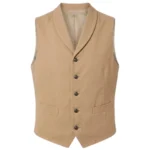 Pierce Brosna Black Adam Brown Cotton Vest