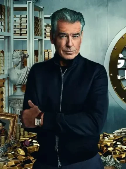 Pierce Brosnan History’s Greatest Heists Jacket