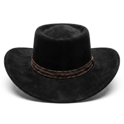 RJ Cyler The Harder They Fall Black Suede Hat