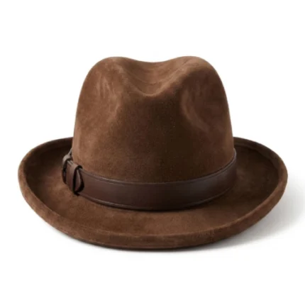 Virgil Cutter American Primeval Brown Suede Hat
