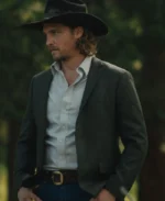 Yellowstone S05 Kayce Dutton Black Suede Hat