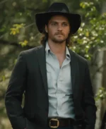 Yellowstone S05 Kayce Dutton Black Suede Hat