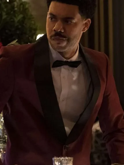 Clayton English Hawkeye Red Suiting Coat