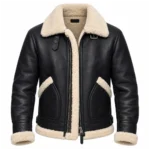 Ransom Canyon S02 Ben Robson Black Shearling Jacket