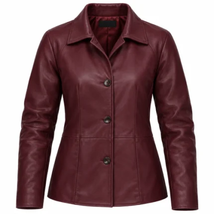 Ransom Canyon S02 Ellie Estevez Burgundy Jacket