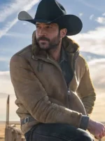 Ransom Canyon S02 Jack Schumacher Brown Suede Jacket