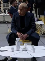 Westworld Season 03 Ash Blue Wool Coat