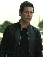 James Marsden Westworld S04 Black Leather Jacket