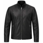 James Marsden Westworld S04 Black Leather Jacket