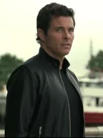 James Marsden Westworld S04 Black Leather Jacket