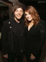Louis Tomlinson Black Suede Leather Jacket