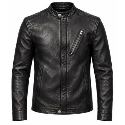 Westworld Season 4 Daniel Wu Black Leather Jacket