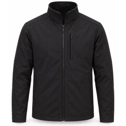 Westworld Season 4 Luke Hemsworth Black Cotton Jacket