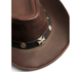 Western Leather Heritage Classic Brown Cowboy Hat
