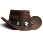 Western Leather Heritage Classic Brown Cowboy Hat