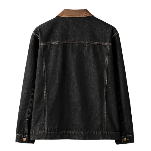 Black Denim cowboy jacket