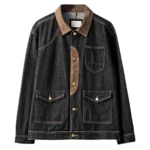 Black Denim cowboy jacket