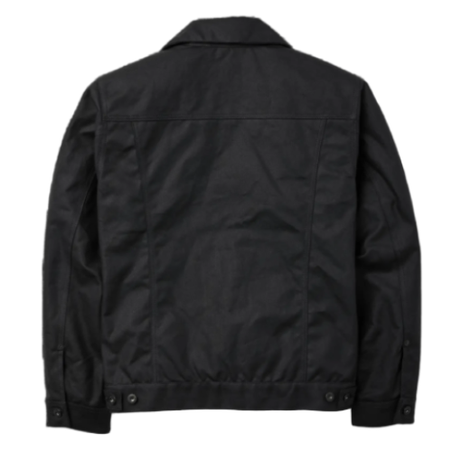 Western Classic Black Cotton Cowboy Jacket