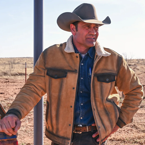 Cowboy leather jacket
