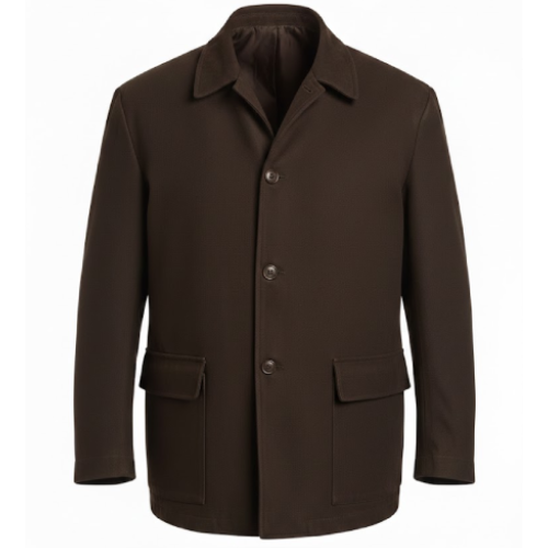 1923 Michael Greyeyes Cowboy Brown Jacket