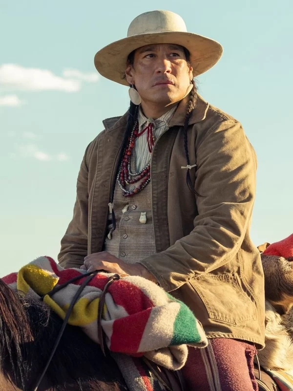 1923 Michael Spears Cowboy Brown Cotton Jacket