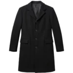 1883 Billy Bob Thornton Black Wool Coat