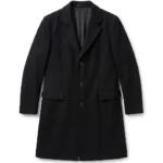 Anson Mount Hell on Wheels Black Wool Coat