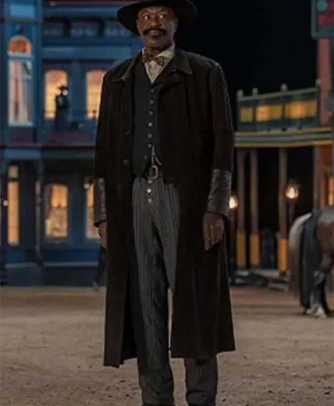 Bass Reeves The Harder They Fall Black Coat